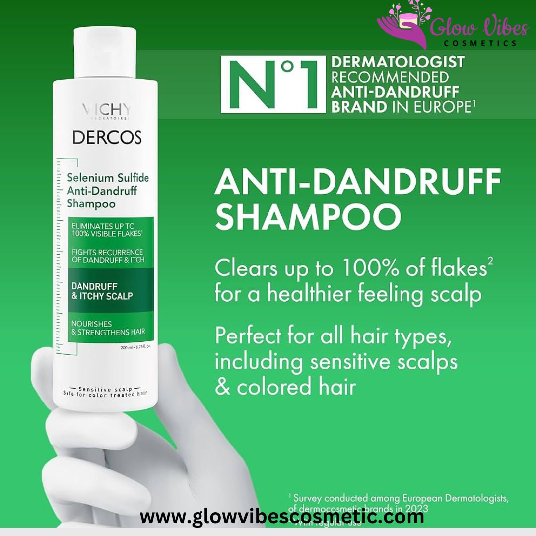 Dercos Selenium Sulfide Anti-Dandruff Shampoo for Effective Dandruff Relief