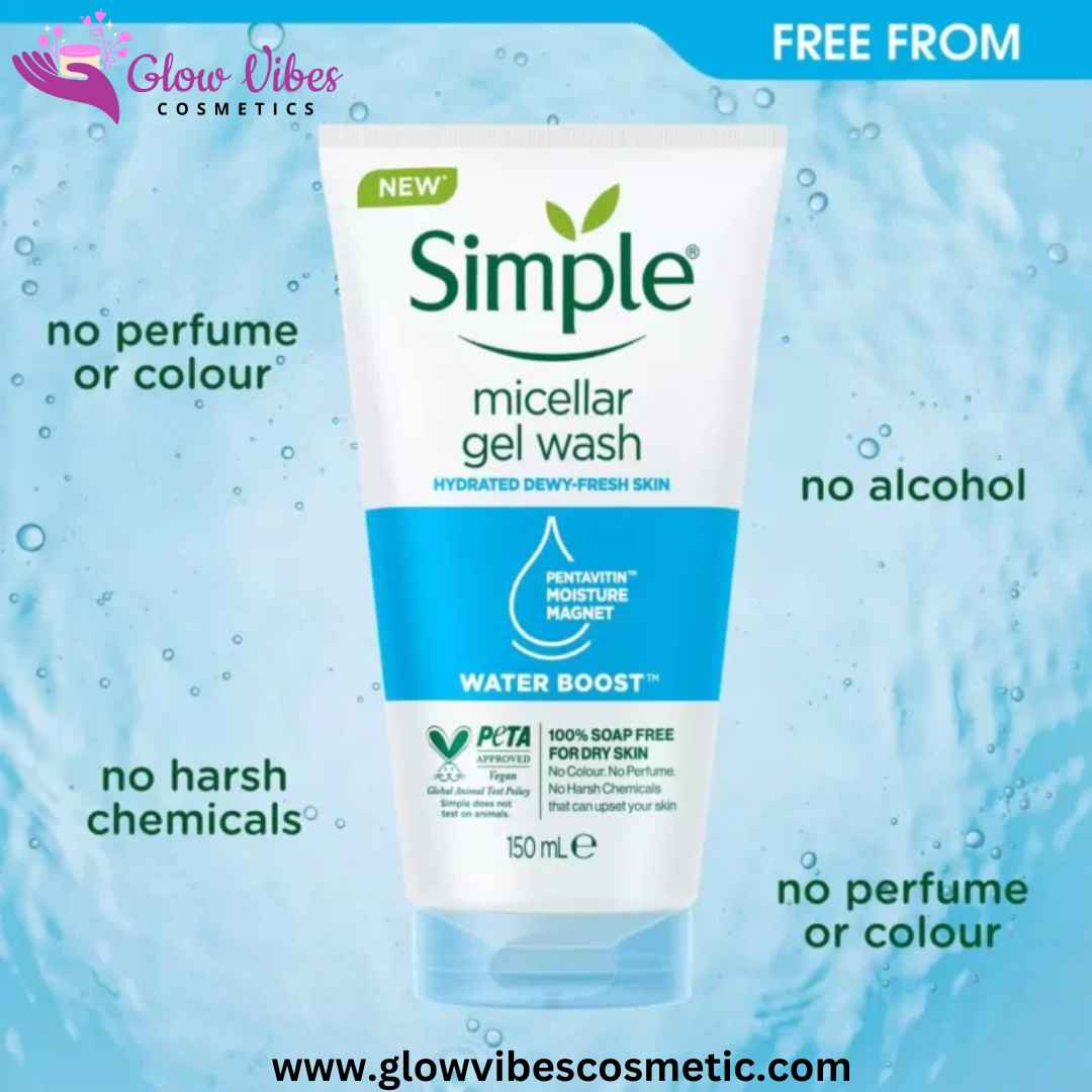 SIMPLE WATER BOOST MICELLAR FACIAL GEL WASH