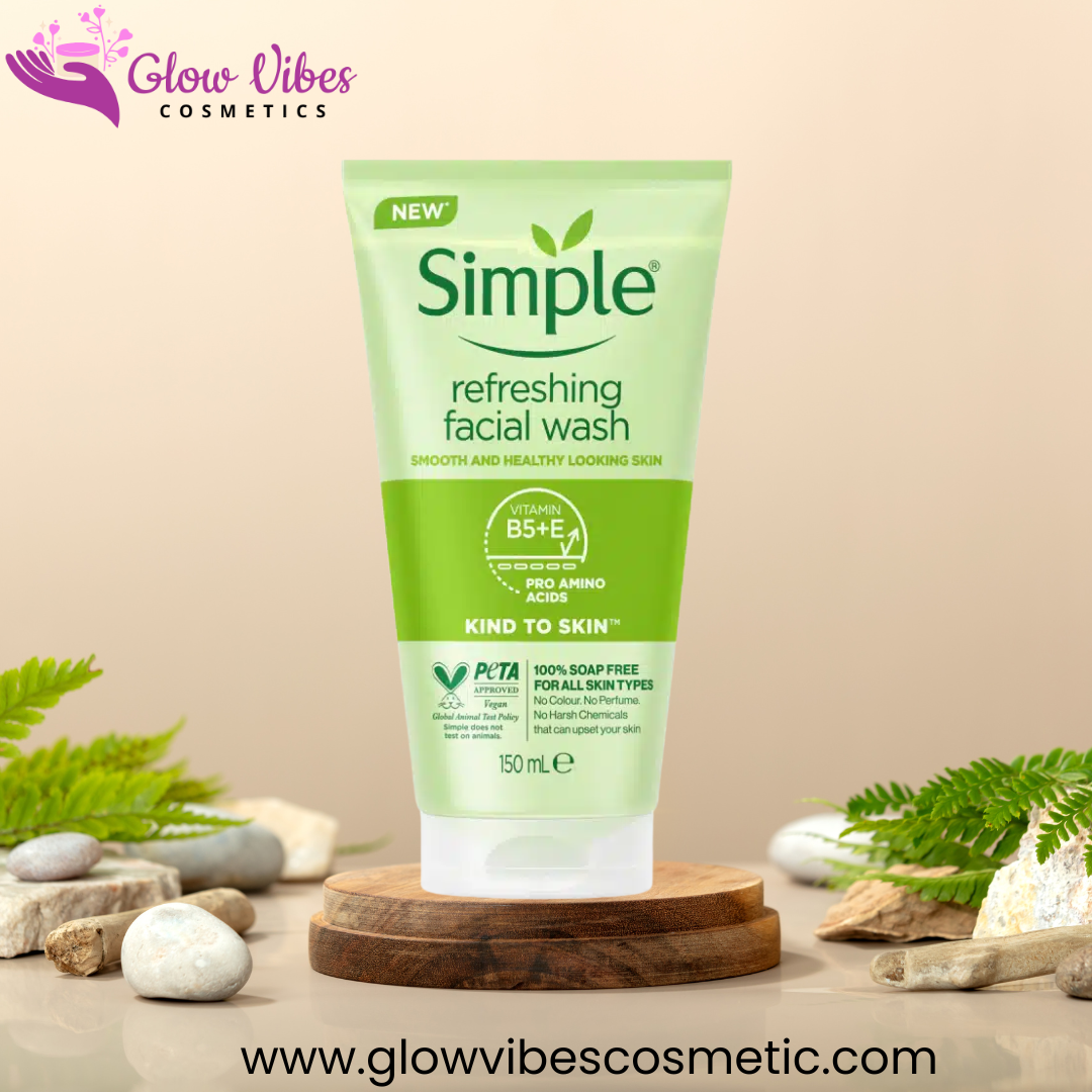 Simple Age Resisting Facial Wash 150ml for Youthful Skin