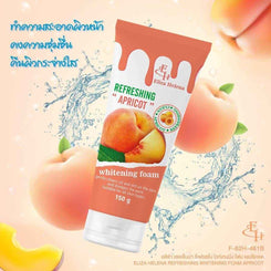 Elizah Helena Refreshing Apricot Whitening Foam