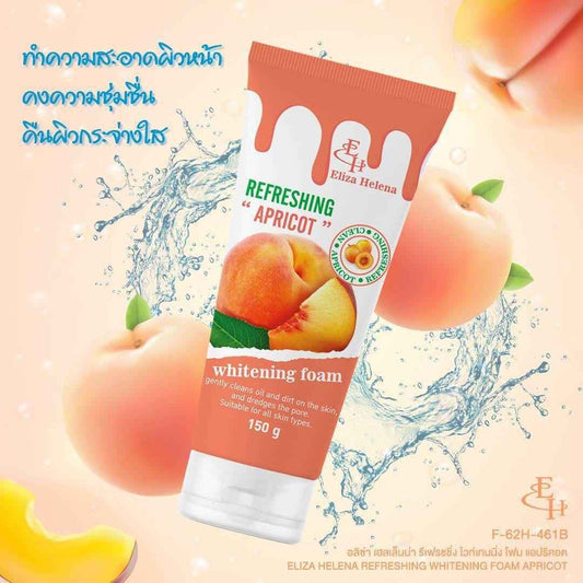 Elizah Helena Refreshing Apricot Whitening Foam