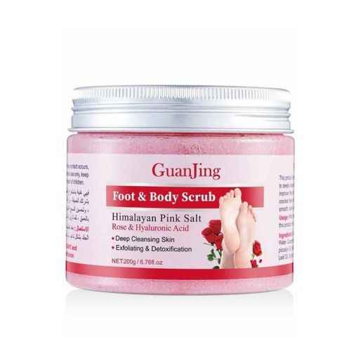 Guanjing Foot & Body Scrub Rose & Hyaluronic Acid 200g