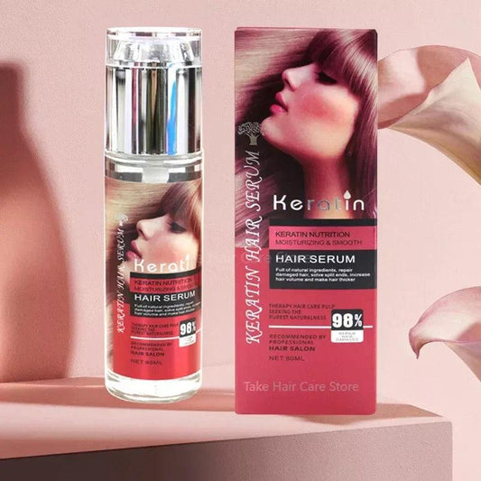 Keratin Brazilian Nutrition Smooth Hair Serum 80ml