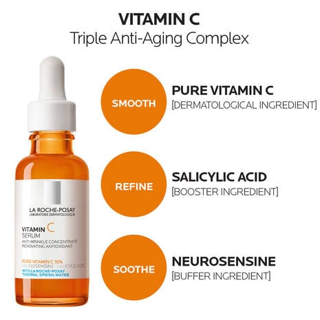 LA ROCHE-POSAY 10% PURE VITAMIN C SERUM - 30 ml