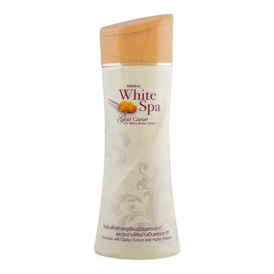 Mistine White Spa Gold Caviar Uv White Body Lotion, 200ml