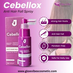 Cebellox ANTI HAIR FALL SPRAY Increases Hair Density and Shine