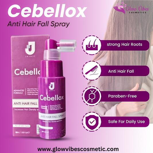 Cebellox ANTI HAIR FALL SPRAY Increases Hair Density and Shine