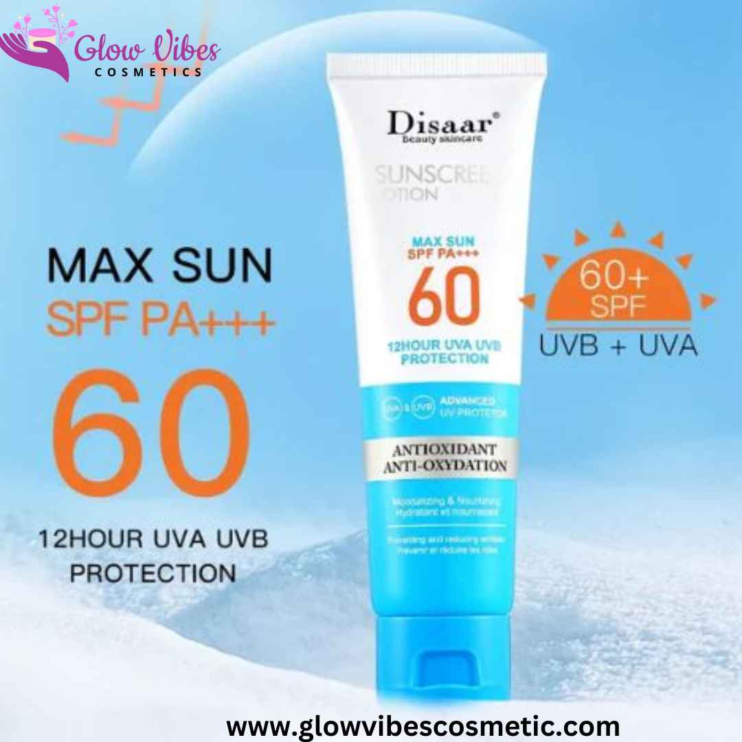 Disaar Sunscreen Lotion Max Sun SPF60 Antioxidant 50ml