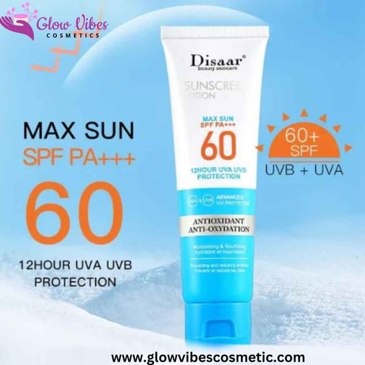 Disaar Sunscreen Lotion Max Sun SPF60 Antioxidant 50ml