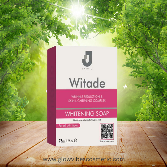 WITADE  WHITENING SOAP Glutathione, Vitamin C, Glycolic Acid