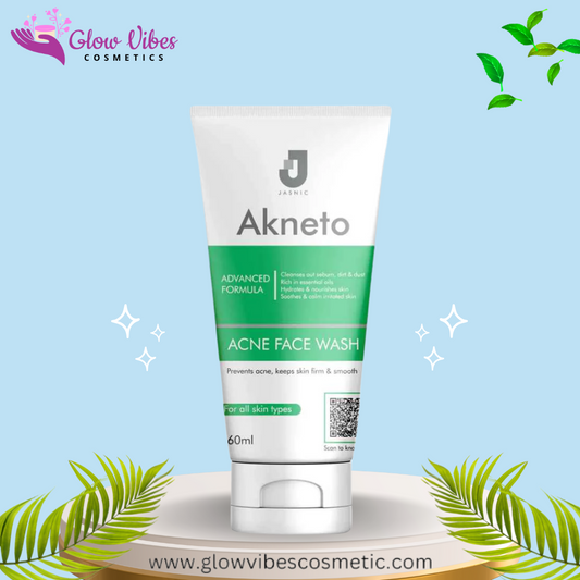 Akneto ACNE FACE WASH 60g Prevents acne, keeps skin smooth