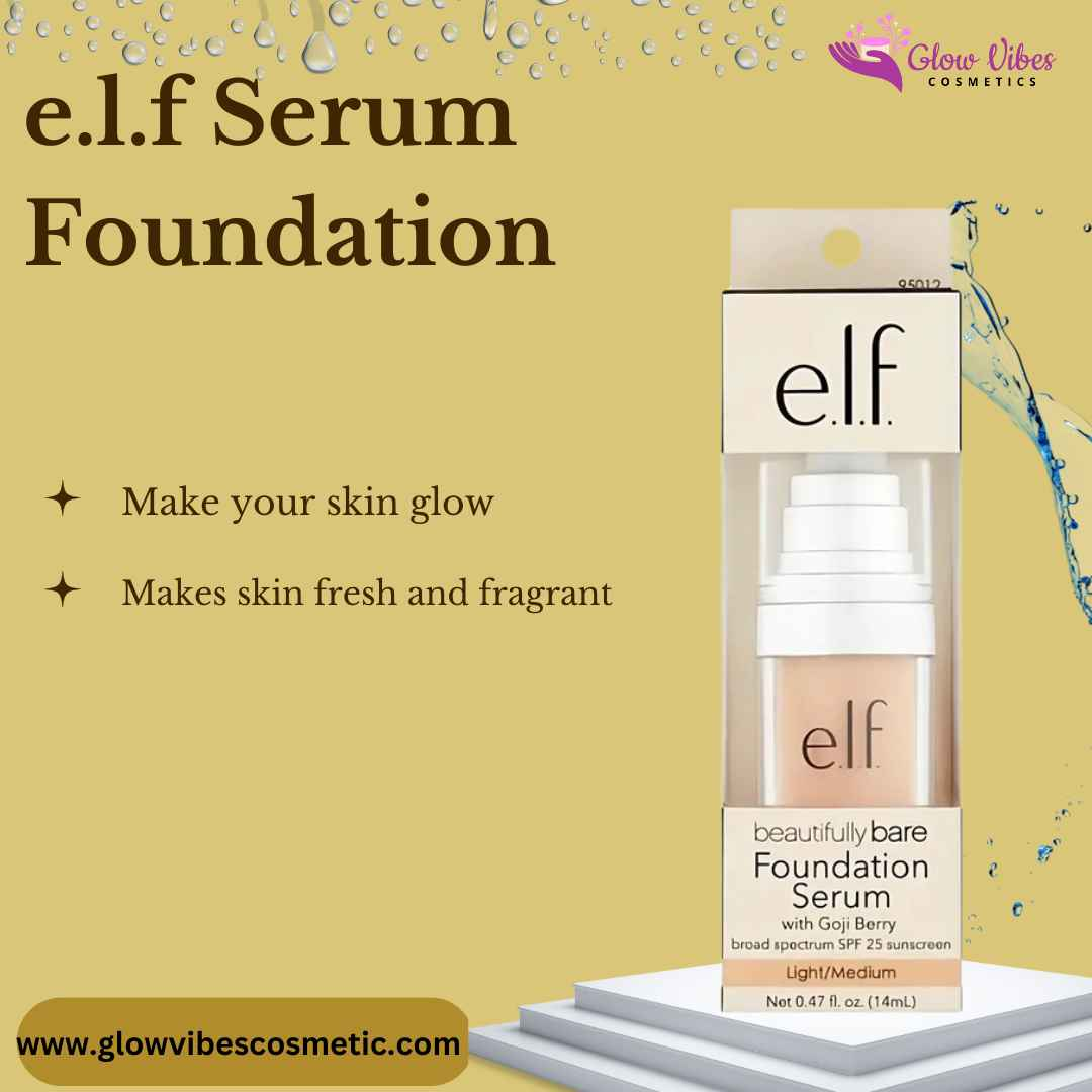 e.l.f. Beautifully Bare Foundation Serum SPF 25 - Light Medium