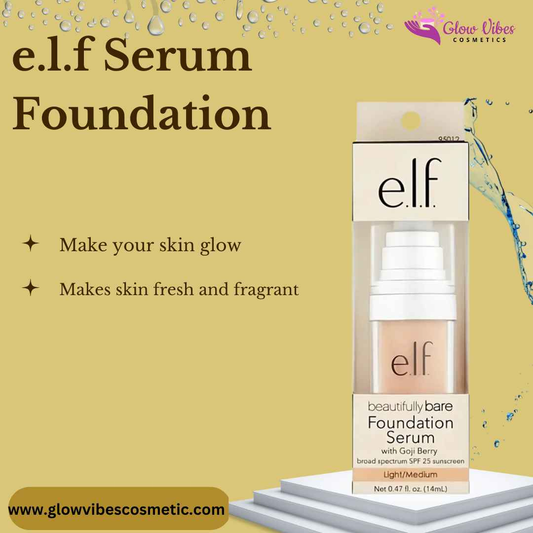 e.l.f. Beautifully Bare Foundation Serum SPF 25 - Light Medium
