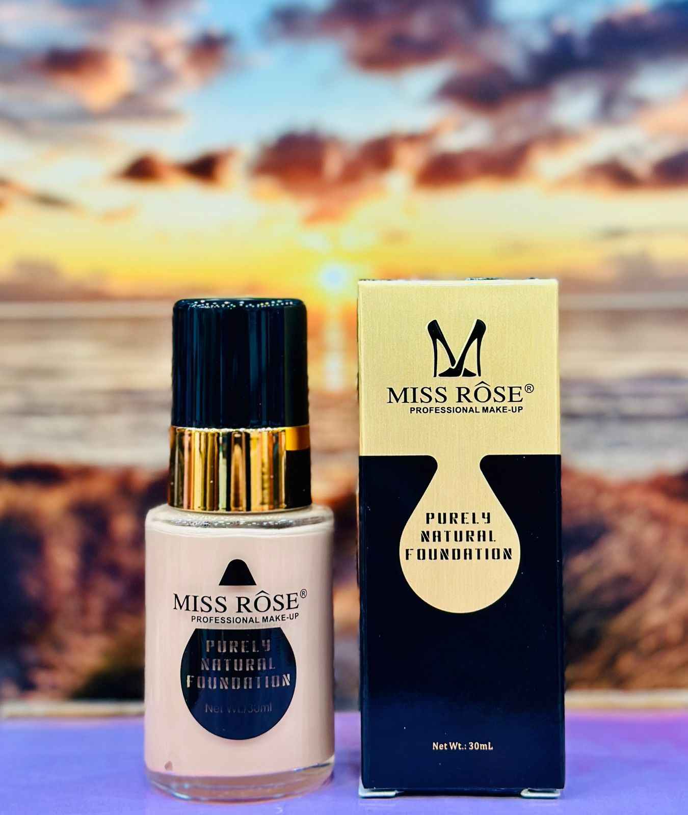 MISS ROSE Purely Natural Foundation