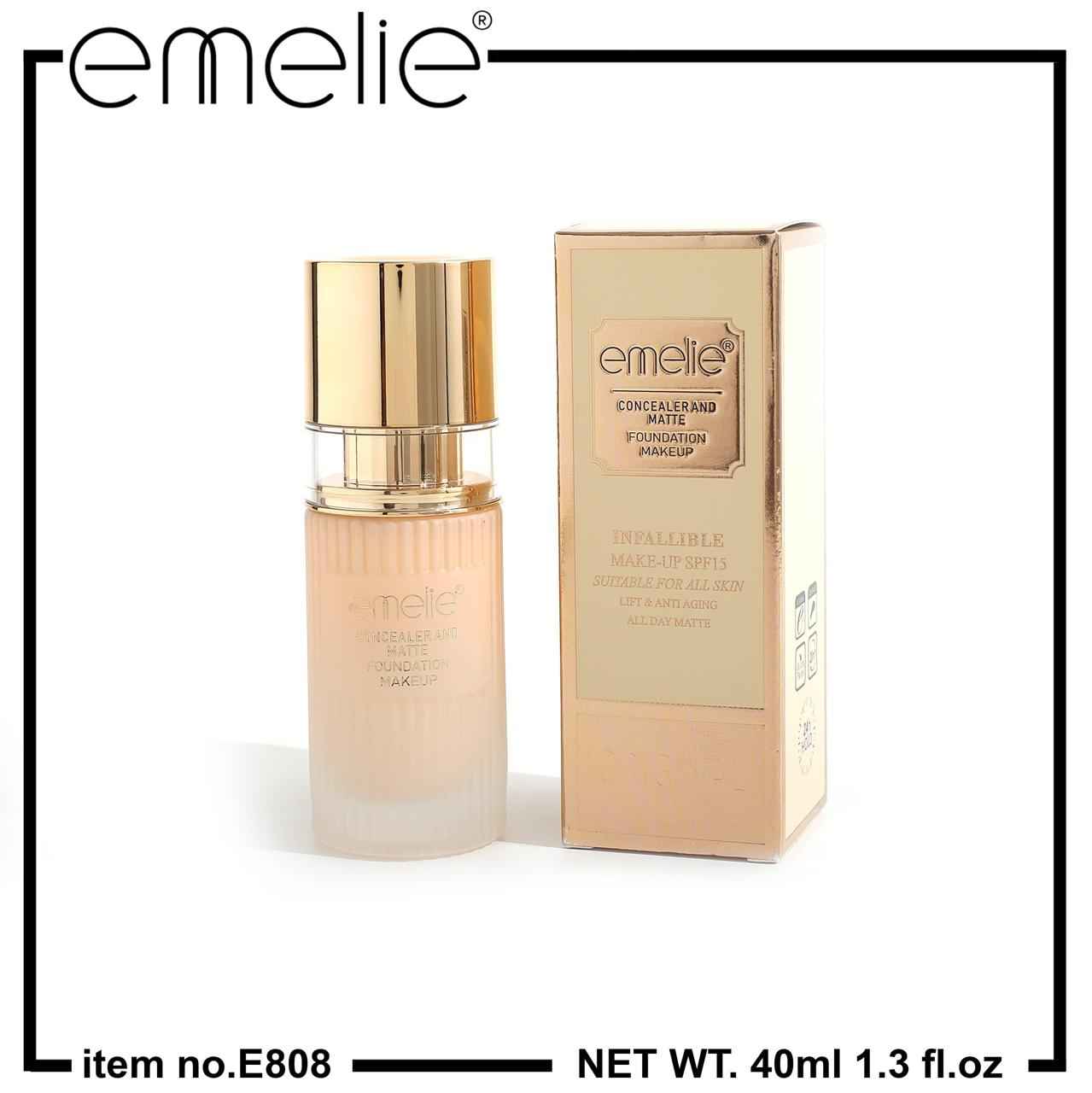 Emelie Concealer & Matte Foundation 2 in 1