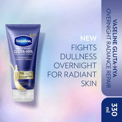 Vaseline Gluta-Hya Serum Burst Body Lotion Overnight Radiance Repair 330ML