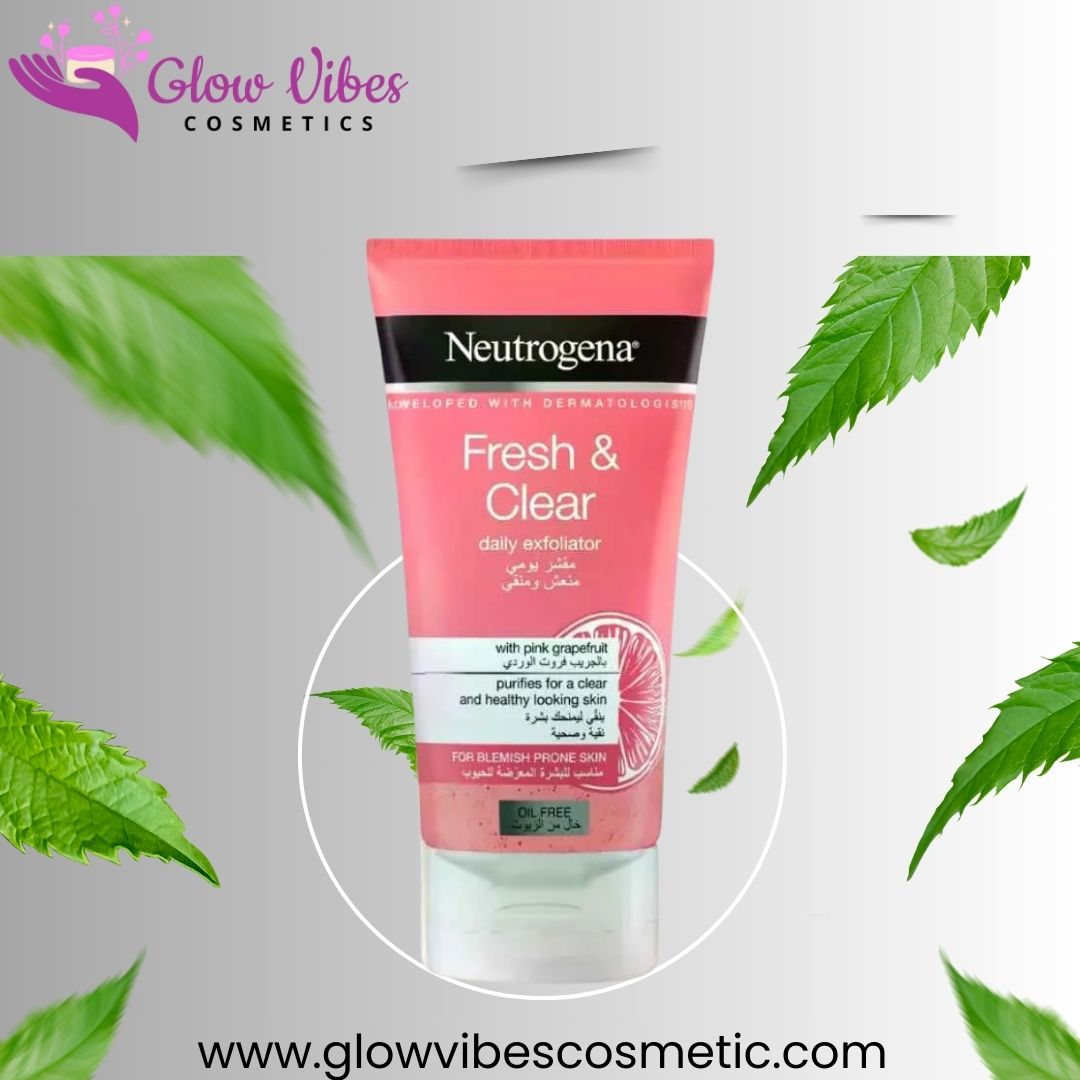 Neutrogena Fresh  Clear With Pink Grapefruit Daily Scrub