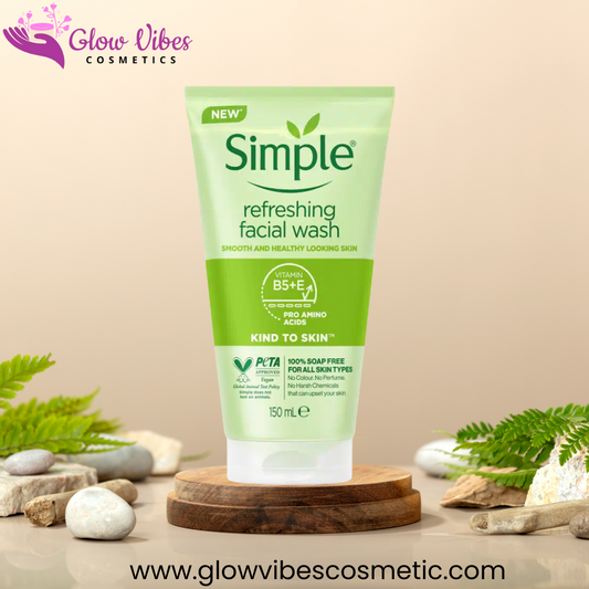 Simple Age Resisting Facial Wash 150ml for Youthful Skin