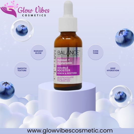 Balance Retinol + Hyaluronic Double Booster Serum 30ml