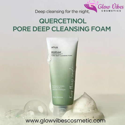 ANUA - HEARTLEAF QUERCETINOL PORE DEEP FOAM CLEANSER