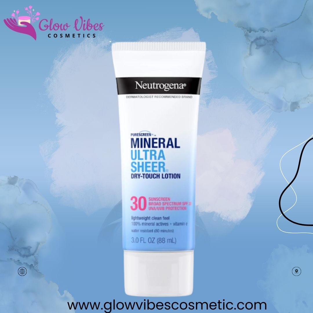 Neutrogena Purescreen Mineral Ultra Sheer Dry Touch Sunscreen Lotion, SPF-30, 88ml